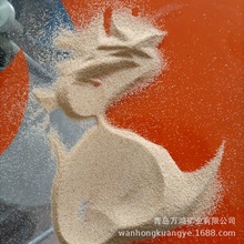 细沙40-70目水洗石英砂儿童城堡公园沙池沙坑海沙黄沙销徐州