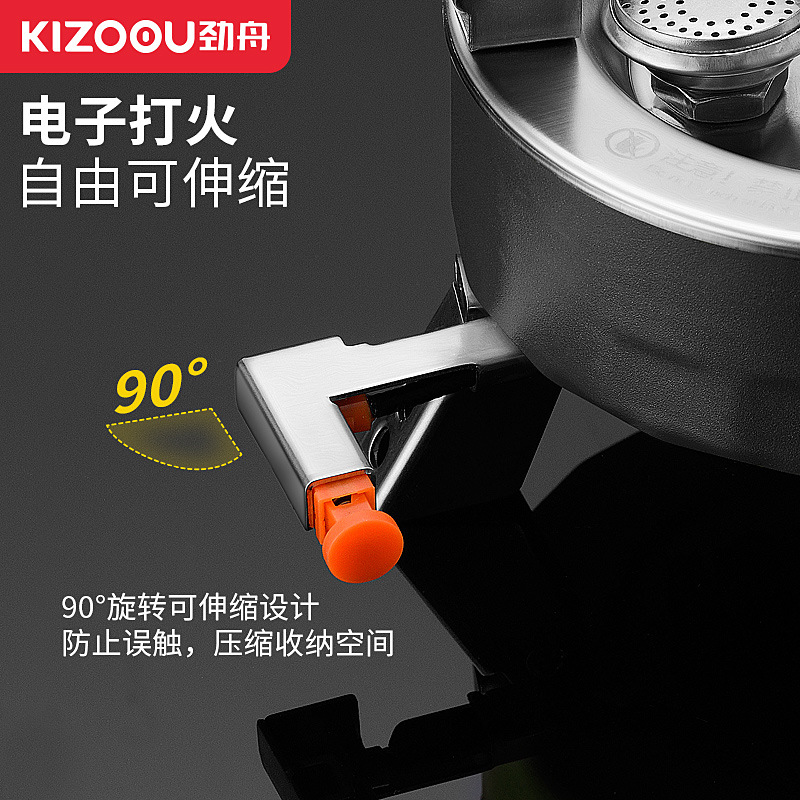 Nuevo núcleo de cobre azul fuego Samsung estufa de camping estufa portátil plegable a prueba de viento equipo de picnic horno de tres núcleos estufa de tarjeta