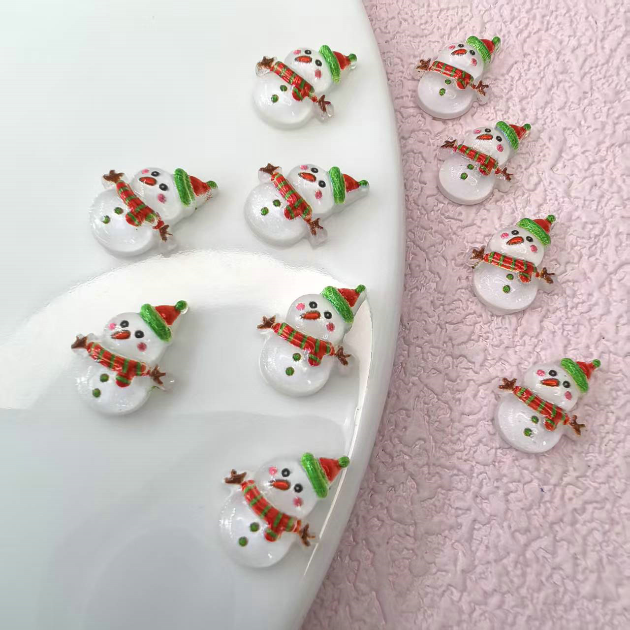 饰品配件批发圣诞老人圣诞用品手机壳头饰头绳发夹发箍配件001