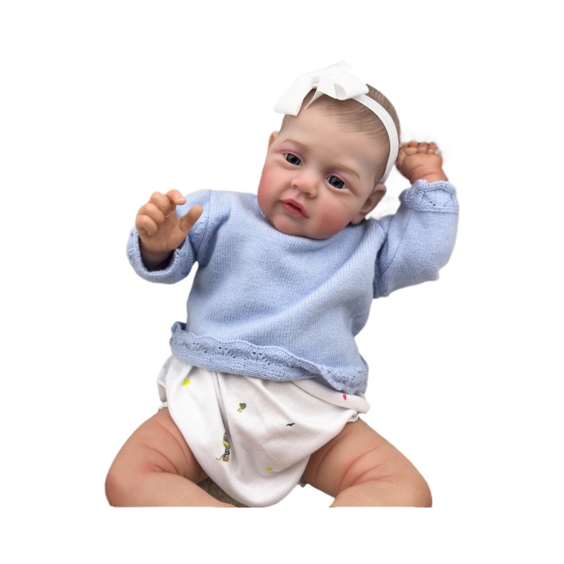 50cm tela cuerpo simulación bebé reborn muñeca Maryann transfronterizo e-commerce suministro de una sola pieza de entrega