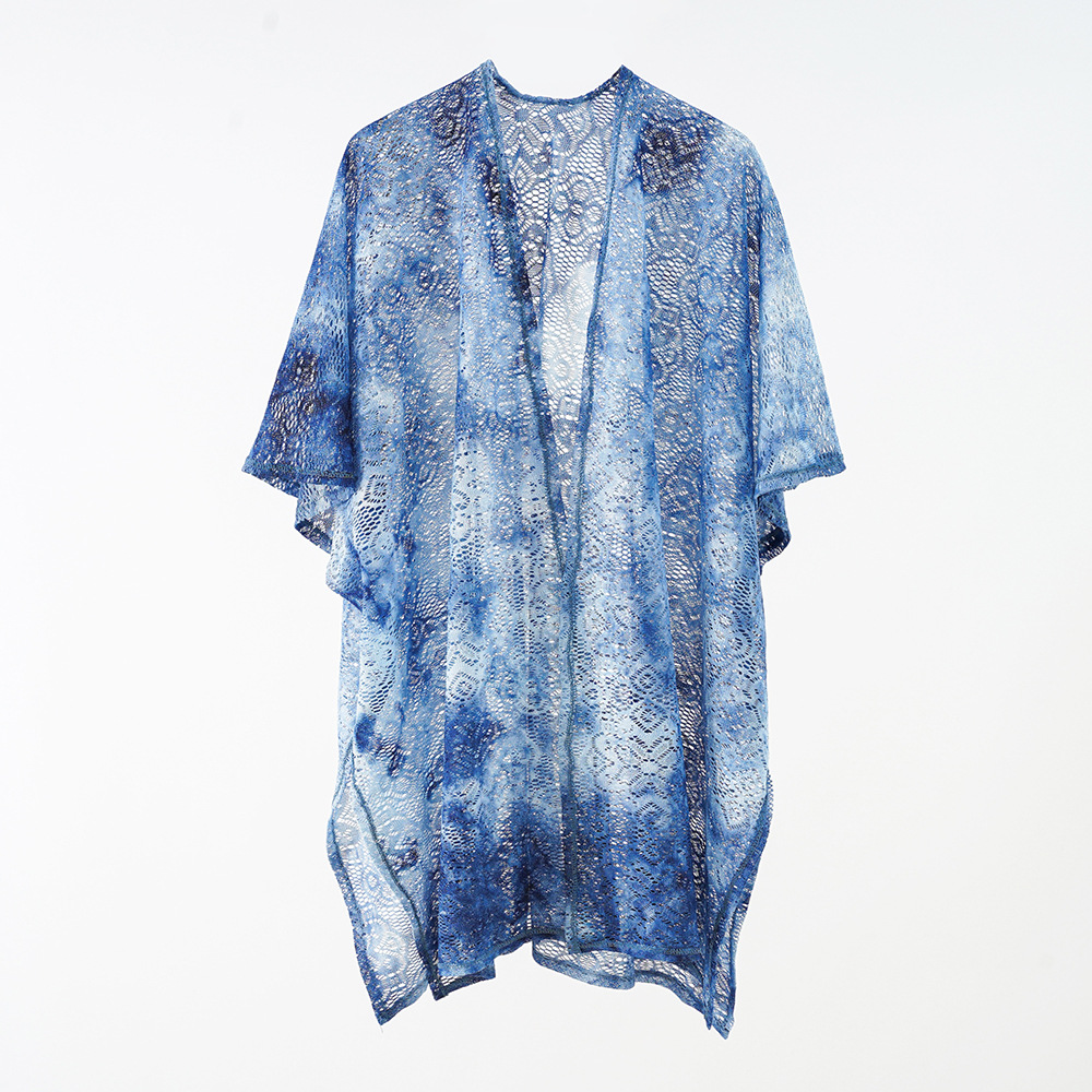 Nuevo europeo y americano traje de baño de las mujeres Beach cover up bikini traje de baño playa ropa de protección solar