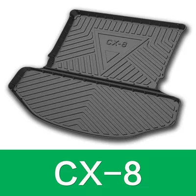 Six Tail Trunk Mat, Trunk Mat - mazda-cx-8-7-seat-19-21-ordinary-ordinary-environmental-protection-material