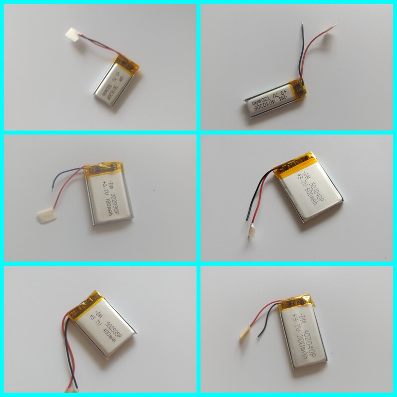 Rechargeable Large Capacity 3.7V Lithium Battery High Temperature Resistant Driving Recorder Tire Pressure Monitoring Watch Headset Notebook