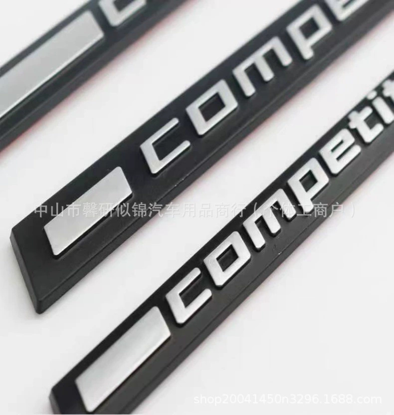 Suitable for Bmw X1Mx3Mx4Mx5Mx6M Modified Competition Thunder Version Car Logo M1M3M5M4M6