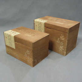 现货福鼎白茶木箱白毫银针包装礼盒复古普洱茶礼盒曹县茶叶木盒