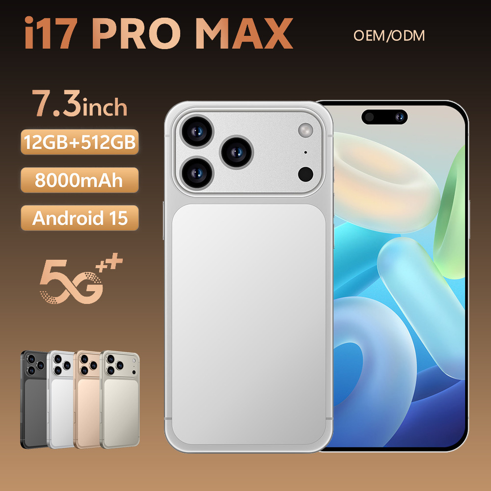 Smartphone 5G i17 Pro Max con Batería de Gran Capacidad, Doble SIM image 3