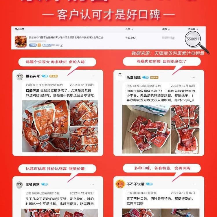 奥尔良小鸡腿开袋即食卤味肉食熟食即食休闲小吃食品鸡肉麻辣小吃|undefined