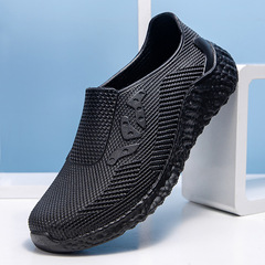 2023 New Men's Chef Shoes Rain Shoes Kitchen Shoes Waterproof Shoes Summer Outerwear Fashion Trendy Water Shoes Men's Wholesale