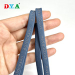 9mm空心编绳印字中空编绳非弹力挂绳帽绳裤腰绳涤纶编绳卫衣抽绳