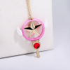 Town shop treasure anime surrounding Sakura Pentagon Key Magic Wand Magic Necklace Eight Mang Star Pour Wing Wings