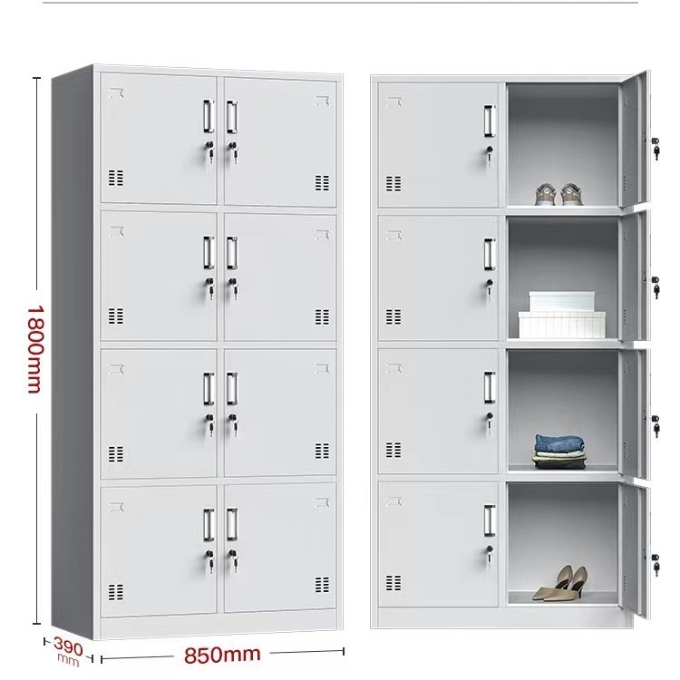 8 문 저장 캐비닛