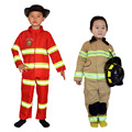 儿童消防服孩子舞台表演服装cosplay小消防员消防演习扮演衣服