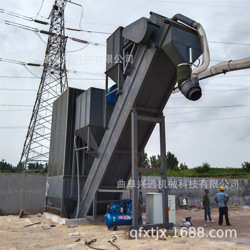 矿粉无尘卸车机 成都集装箱水泥无尘卸灰输送机 粉煤灰中转卸车机
