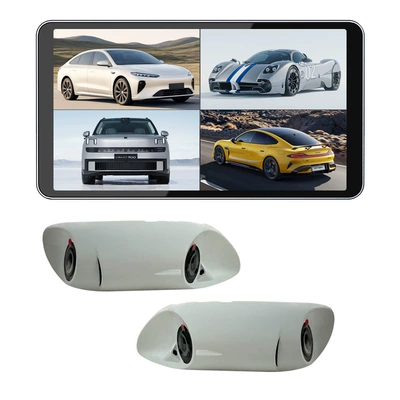 Driving recorder, 6inch Wide-screen dual-camera 4-way - m608-four-way-white