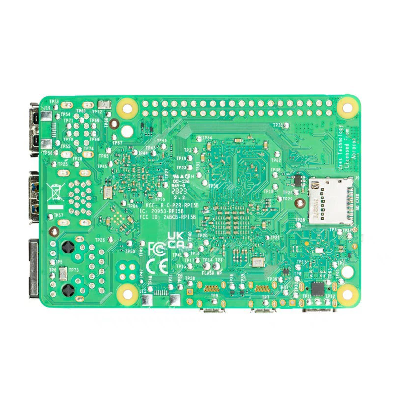 Плата разработчика Raspberry Pi 5-го поколения Pi5 комплект для разработки Python программирования Linux маленький компьютер Raspberry Pi5 8Г