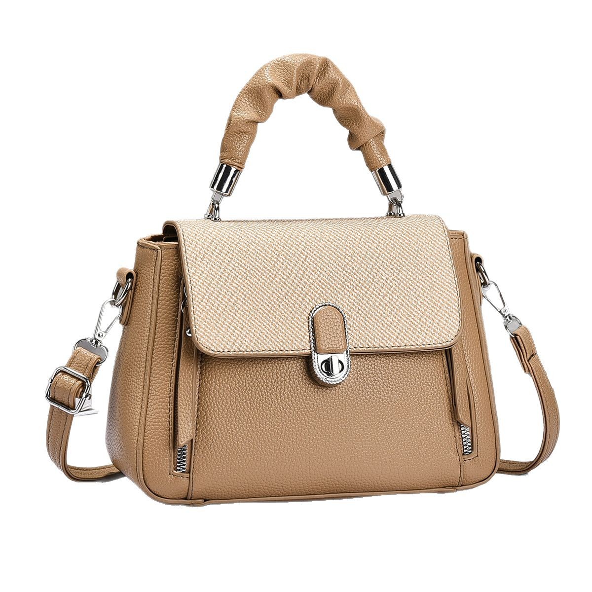 2025 bolso de mensajero de verano bolso de madre de mujer bolso de mano de moda de todo fósforo de un solo hombro atmósfera nuevo fabricante bolso de mujer