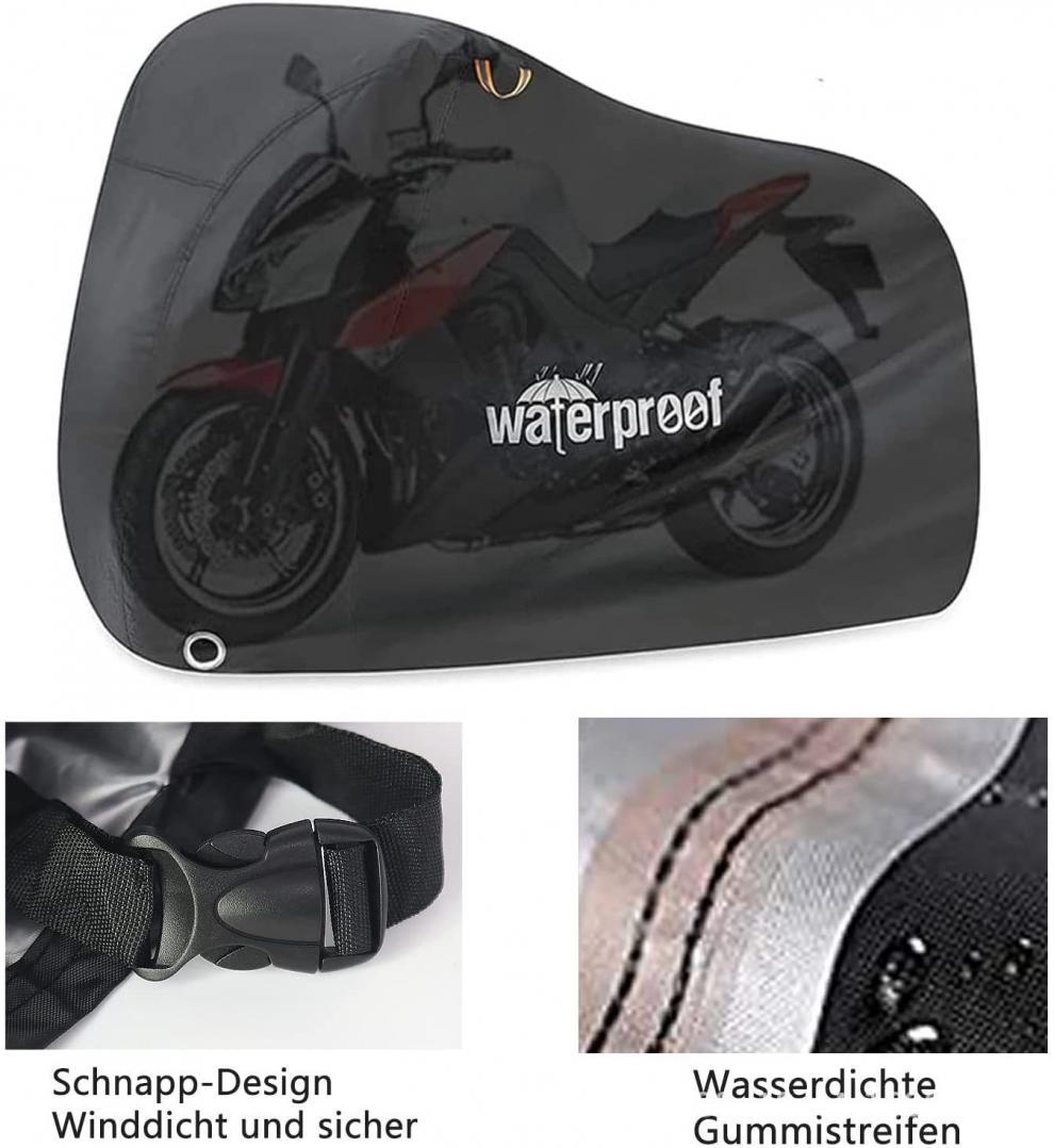 Cross-Border Polyester Taffeta Oxford Cloth Motorcycle Cover, Thickened Dustproof, Waterproof, Sunproof Electric Vehicle Scooter Cover, Full Cover