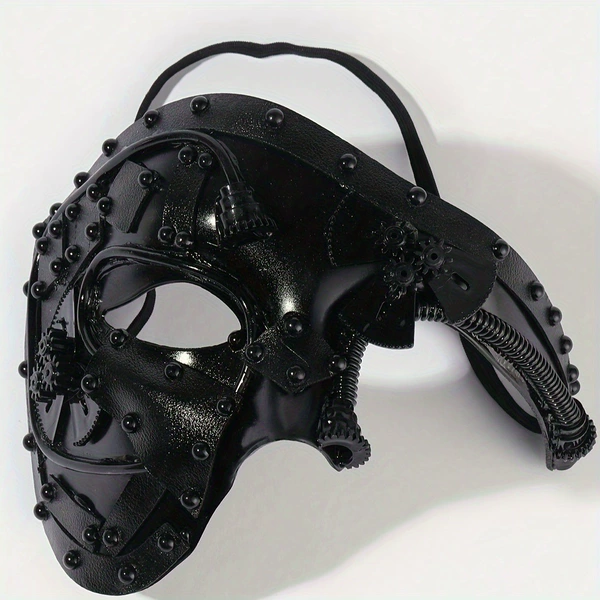 Most of Punk's face is complicated [antique black]