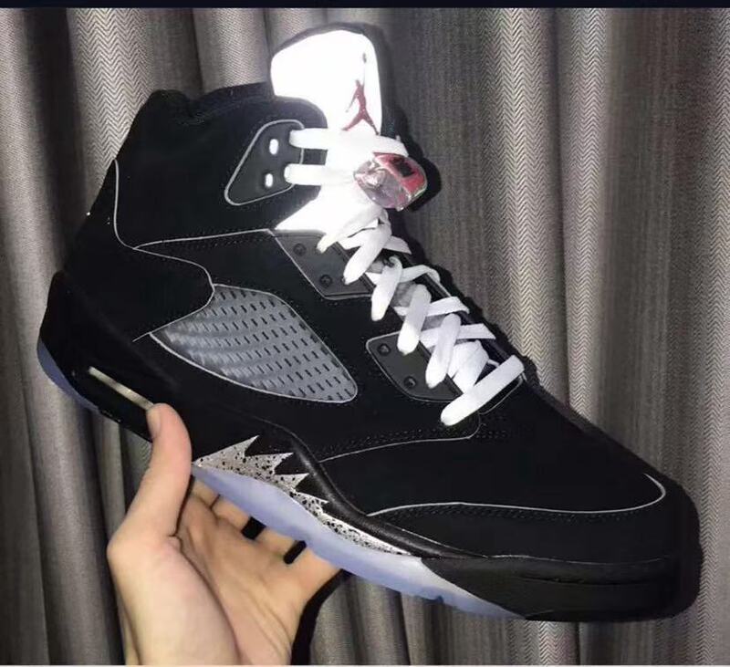 工場直販 AJ5 黒と白の蝉の羽郭アレン ニックス ジョー 5 フレッシュ プリンス メンズ スポーツ バスケット|undefined