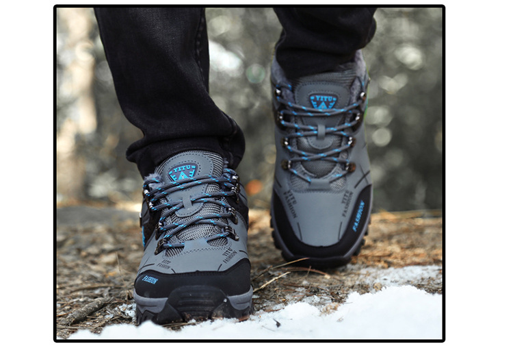 Waren mit Fellisolierung, Outdoor-Wanderschuhe, übergroße Sport- und Freizeitschuhe für Herren_voghion.com