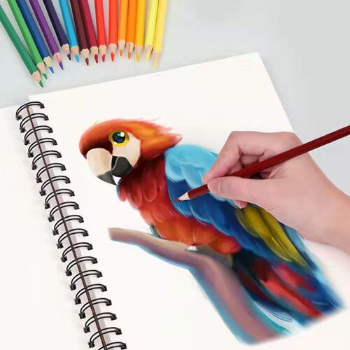 Professional sketchbook A4 8k 16k student-specific simple graffiti coil book art painting sketchbook wholesale