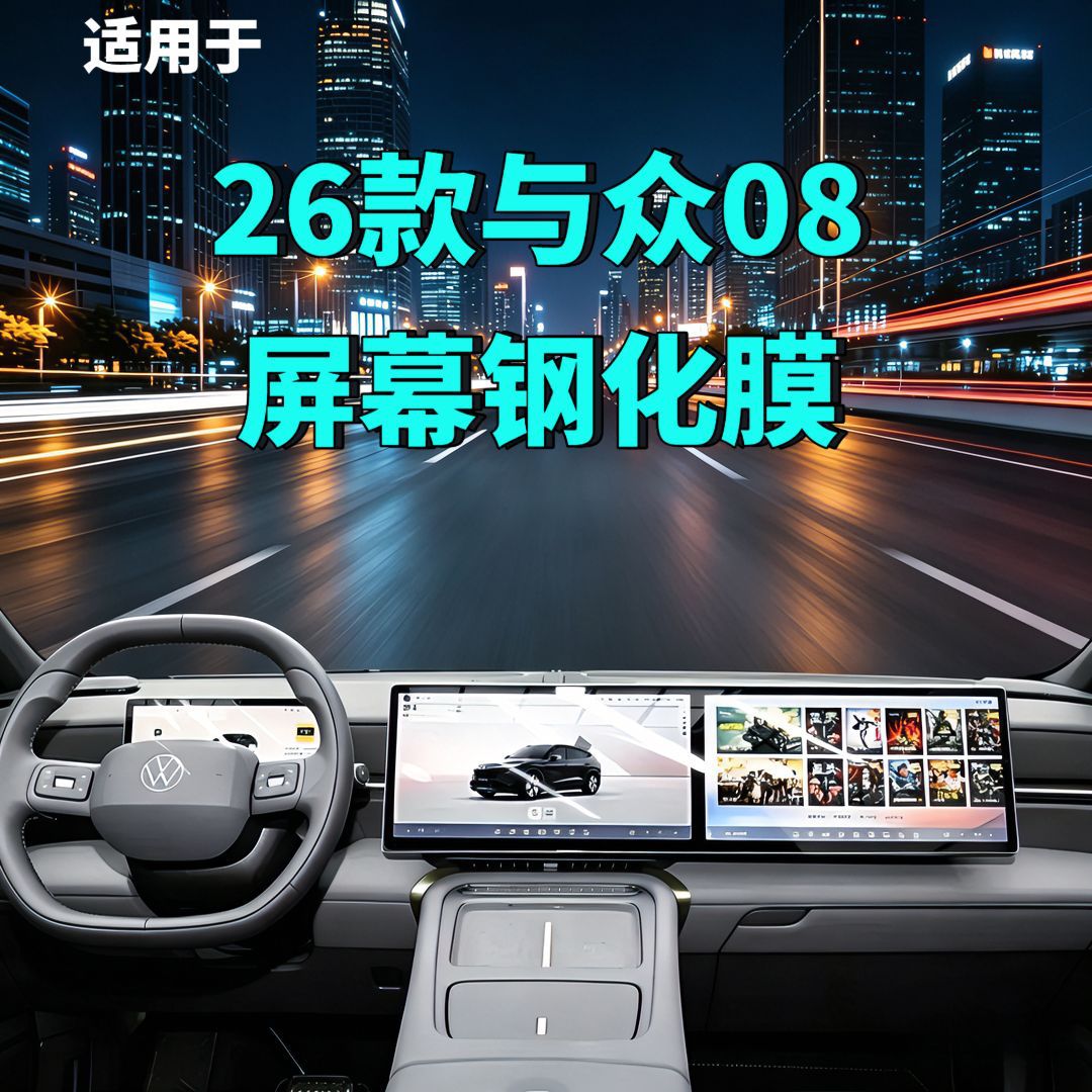 26 Types of Volkswagen 08 Screen Tempered Film Navigation Instrument Panel Car Interior Modification Car Tempered Film Automotive Supplies