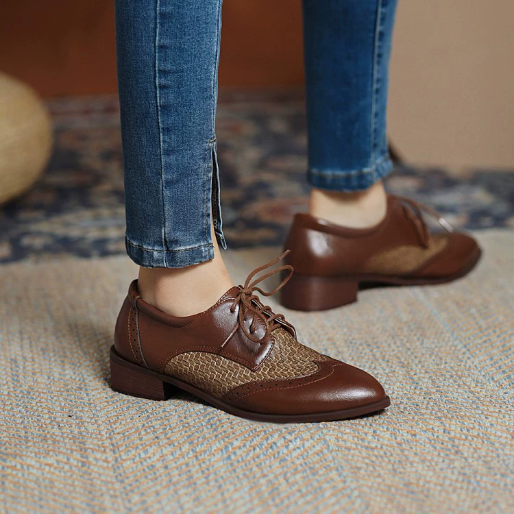 Обувь для внешней торговли, детская Новинка 2021 года, черные маленькие кожаные туфли на массивном каблуке, британские одиночные туфли на среднем каблуке, женская обувь больших размеров 46