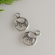 14*19mm С����ɫ�Ͻ���Ʒ���100��/�� ����DIY���� �����Ҽ�