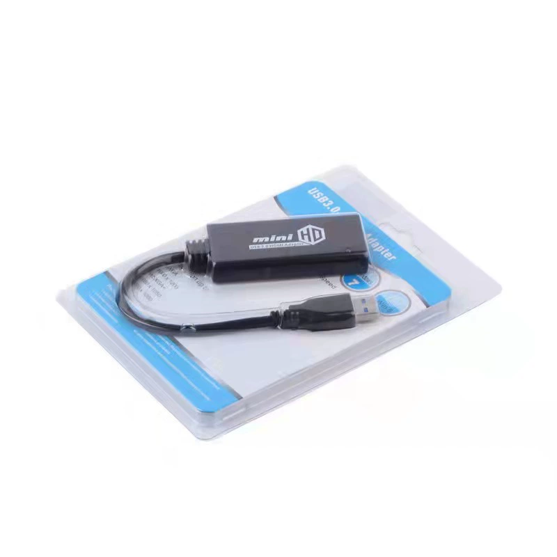 Заводской выход: USB3.0TOHDMI Конвертер Компьютер в систему поддержки телевизора Многопроизводительность без Catton