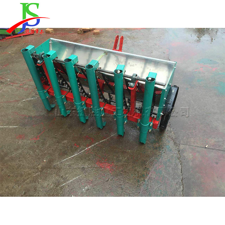 锥形螺旋大蒜点播机 汽油机农用大蒜点播器 自走式蒜瓣种植机