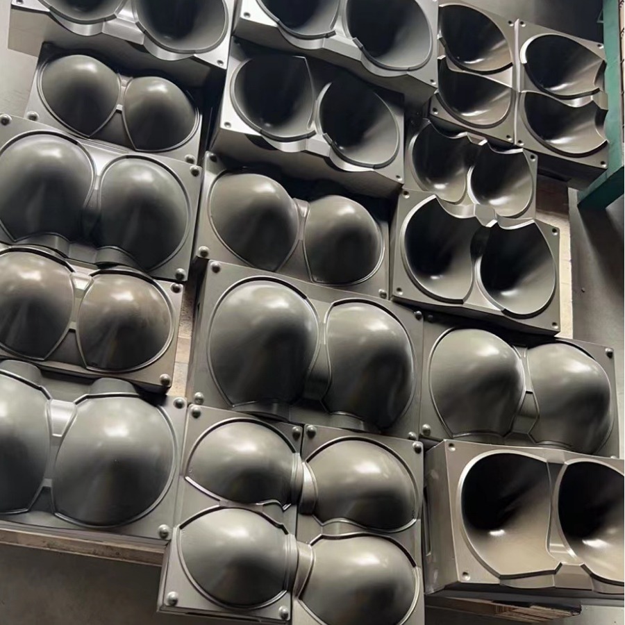 提供内衣模胸贴模特富龙铁氟龙喷涂防粘喷涂氟龙模具加工耐腐蚀
