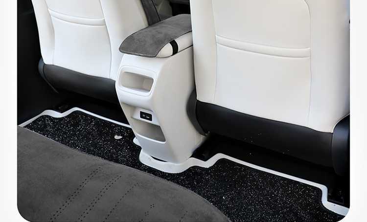 Suitable for Geely Star Wish Special Car Seat Cushions for All Seasons, Semi-Enclosed Suede Saddle Cushions, Interior Seat Covers