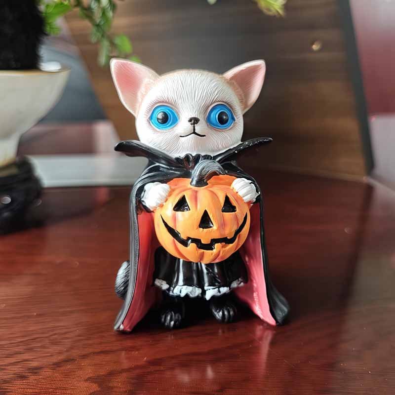 クロスボーダーハロウィン新しいかわいいハイランド牛ホームギフトクリスマスの日の雰囲気の装飾樹脂装飾品|undefined