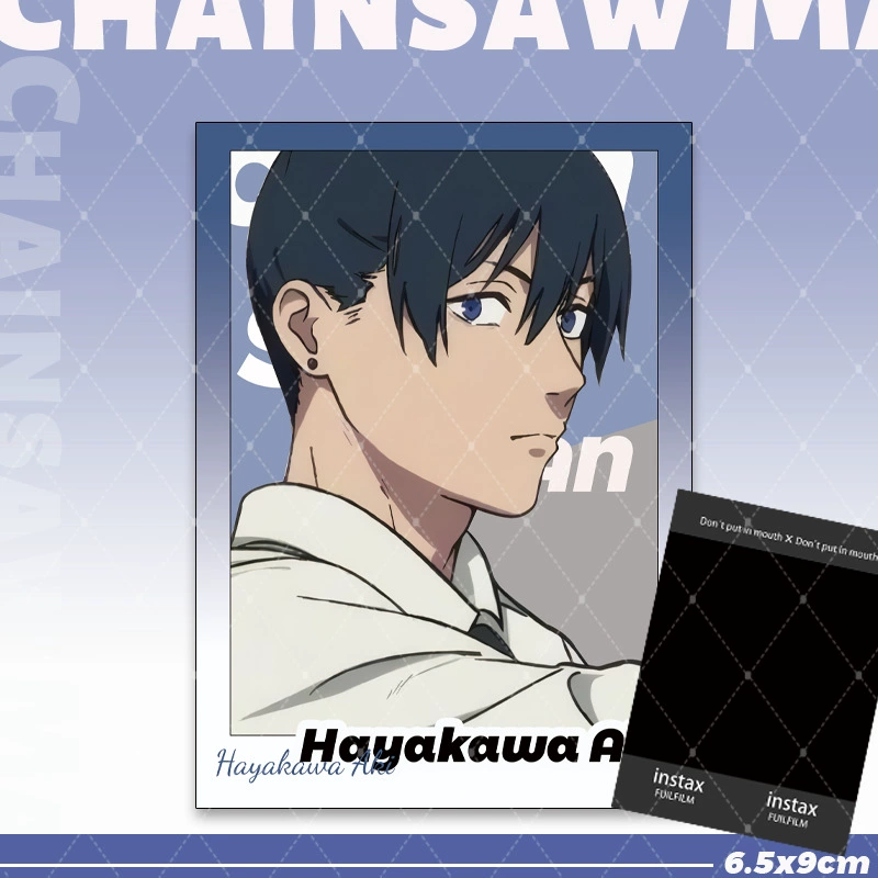 Chainsaw Man Театральное издание Reese Chapter Makima Pavarese Angel Demon Peripheral Polaroid Collection Photo Card