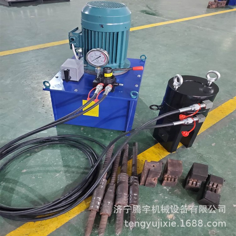 建筑工地用钢筋挤压机压2道液压钢筋便携挤压机 钢筋冷挤压连接机