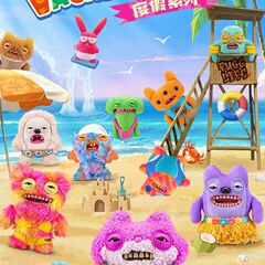 本物のフグラー歯モンスター人形ファンクティーボーイリーアグリーモンスター人形面白いぬいぐるみニッチかわいい