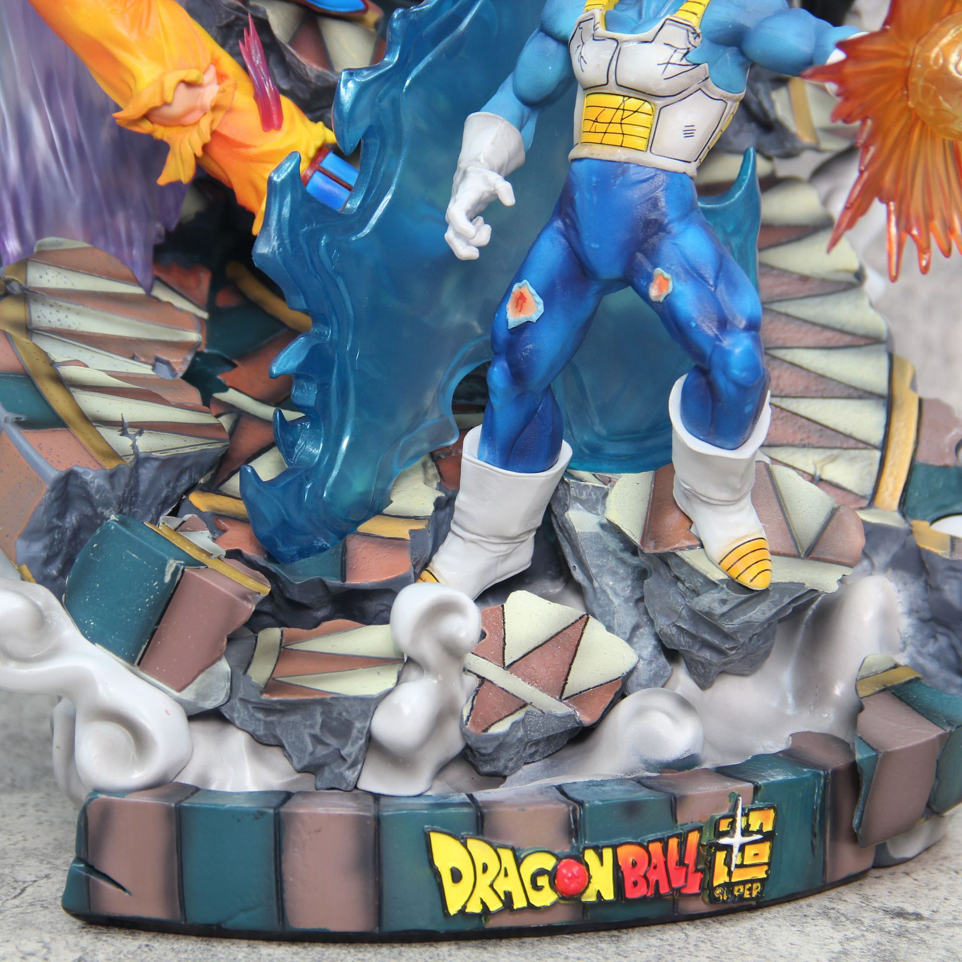 超大号手办七龙珠力量大会孙悟空贝吉塔弗利萨17号模型摆件