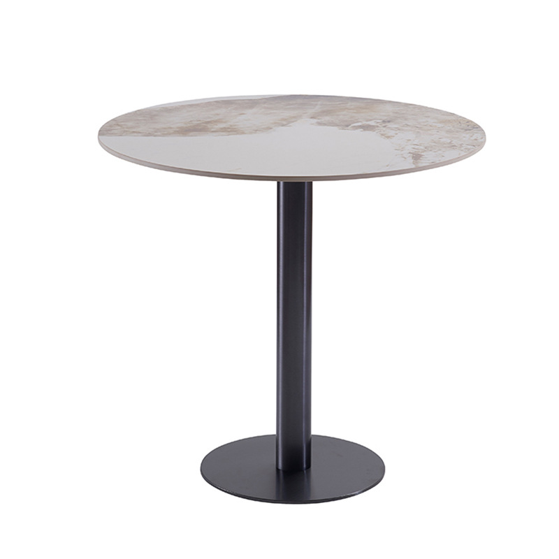 46_80 슬레이트 원형 테이블