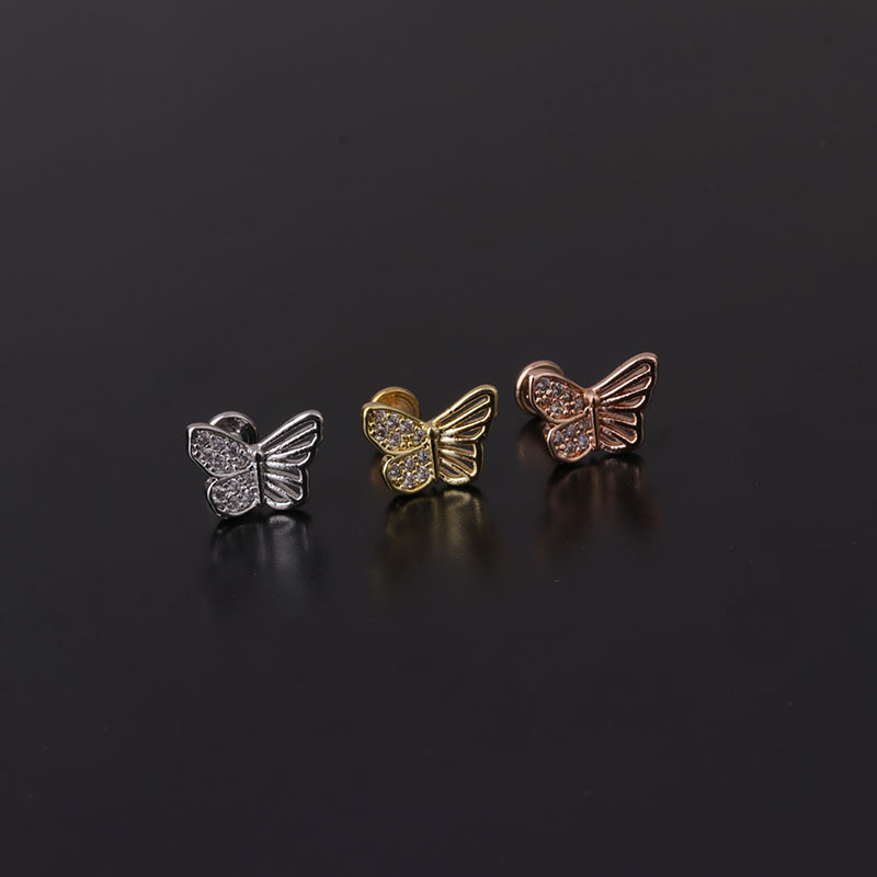 New Fashion Micro-inlaid Zircon Earrings display picture 8