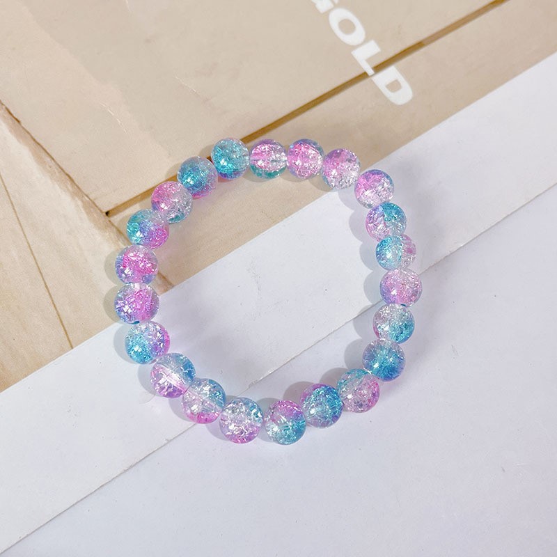 Wholesale Jewelry Lady Gradient Color Glass Beaded Bracelets display picture 4