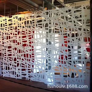 Двусторонняя тисненая алюминиевая пластина, резная алюминиевая пластина на 360 градусов, материал для отделки фасада здания