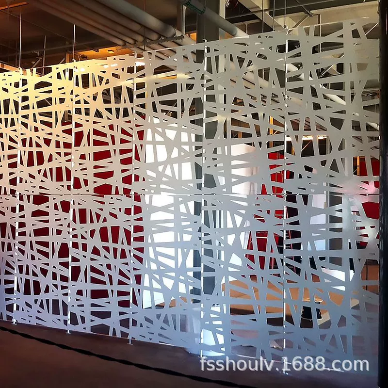 Двусторонняя рельефная алюминиевая панель 360° гравировка для фасадов