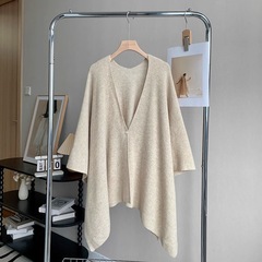 気品が優しくて、やせているストレートショールの尾のスカートは身長のウールのメリヤスを抑えません。