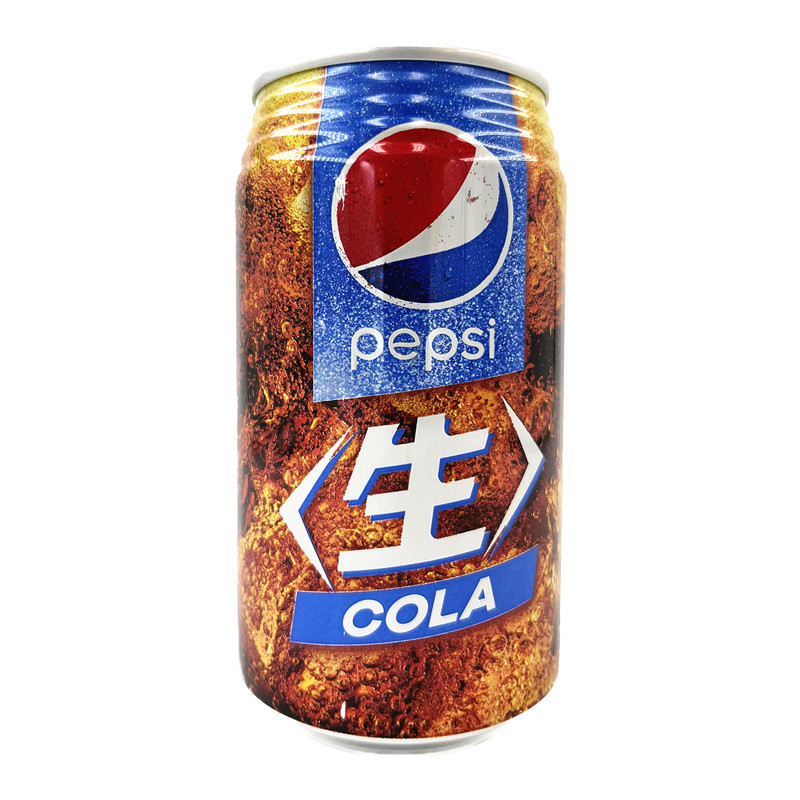 日本进口饮料pepsi日本生可乐百事可乐网红无糖汽水340ml碳酸饮料