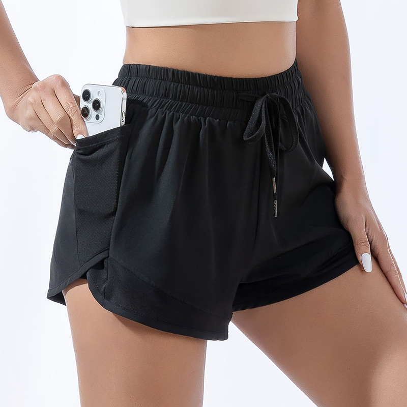 Pantalones deportivos antiexposición para mujer, de cintura alta, realzan los glúteos, para yoga, correr, entrenamiento, bádminton, ajustados, se pueden usar al aire libre