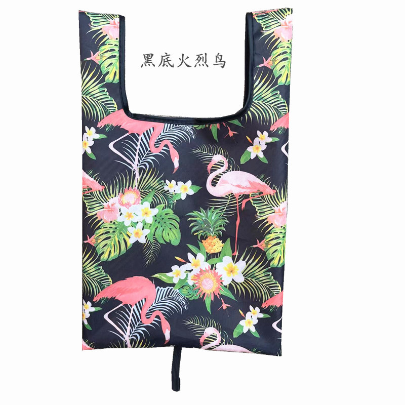 黒底フラミンゴ