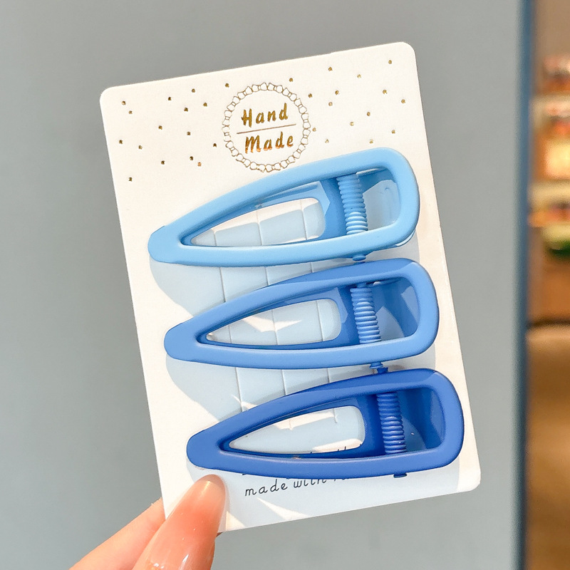 La nueva horquilla de dopamina rosa, la horquilla de flequillo lateral de alta calidad, los accesorios para el cabello de principios de primavera dulces y lindos, la pinza lateral de todo fósforo