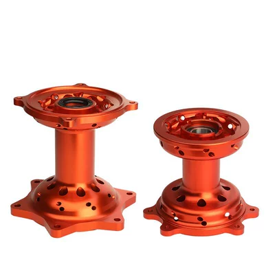 Motorcycle wheel hub – cross-country motorcycle modified parts - crf-wheel-hub-old-style-front-and-rear-wheels-orange-hub-010105-1