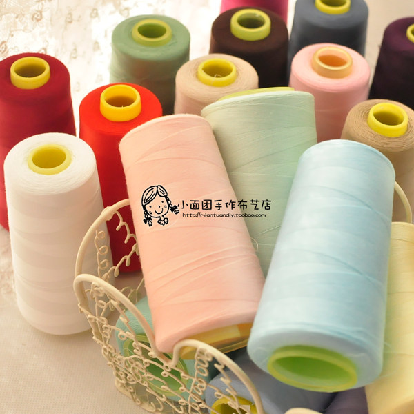 柳青缝纫机线 专业机缝线 服装缝纫衣服车缝线辅料DIY手工3000码
