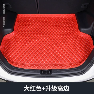 mat, specialized car accessory, Trunk Mat - red-rice-noodles-high-sided-thickened-version-audi-q3-19-25-models-upper-layer